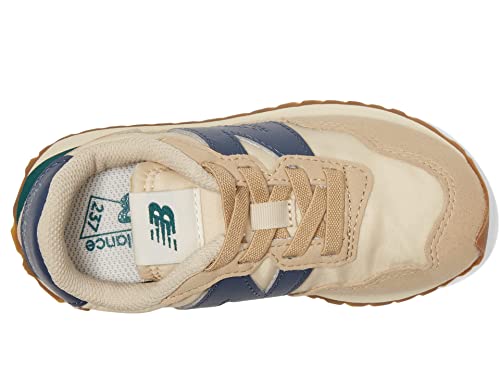 Image of New Balance Kids 237 Bungee Sneaker, Incense /Vintage Indigo, 10.5 W Little Kid (4-8 Years)