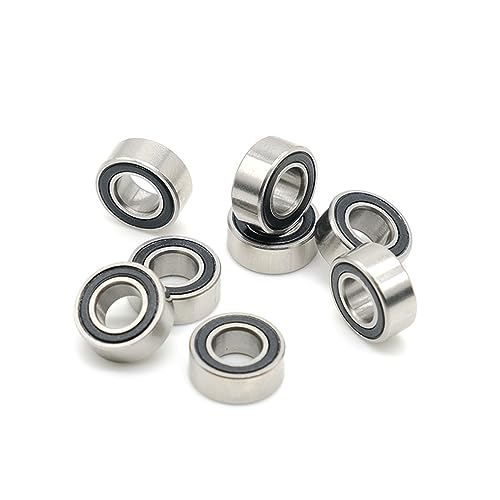 Roulement à billes 6x11x4 MR116 2RS noir ABEC-7 pour réparation de moteur électrique