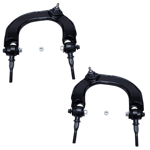 Image of Detroit Axle - 8pc Front End Suspension Kit for Hyundai Sonata XG300 XG350 Kia Optima Amanti Magentis, Upper Control Arms Lower Ball Joints Outer Tie Rod Ends Sway Bar Links Replacement