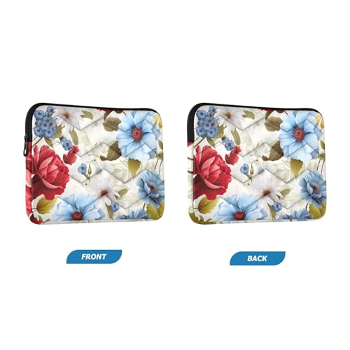 Funda para portátil colorida floral 13-14 pulgadas miniatura 2