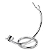 Oval Base Pen / Razor Display Stand, Chrome Finish