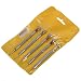 Produktbild ACAMPTAR Hochwertige Schraubendreher Set 5 X 0.8-1.6mm Flachklinge Kopfspitze Armbanduhr Schraubenzieher Reparatur Set mobile Handy PC Reparatur Werkzeug Flaschenoeffner