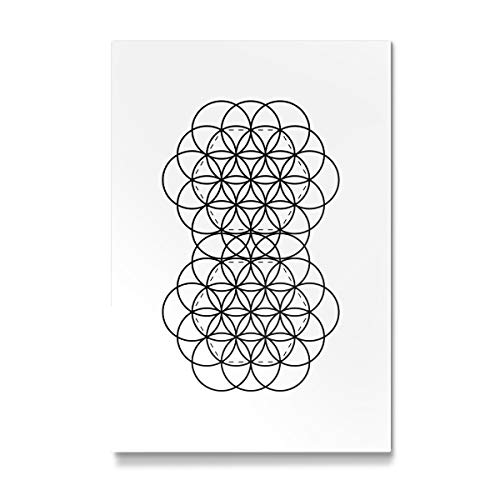 artboxONE Galerie-Print 150x100 cm Flower of Life hochwertiges...