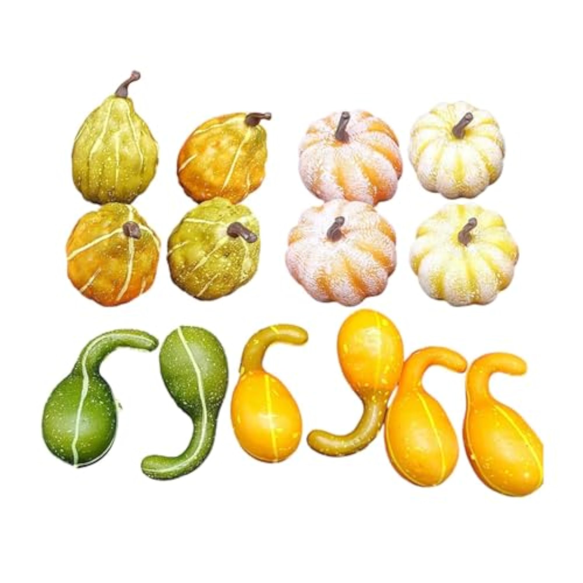 Artificial Harvest Pumpkins Vegetable Model Durable Style