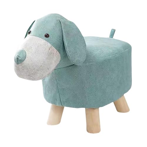 Image of ARTISOUL Animal Footstool Creative Cute Pouffe Chair for Playroom Entryway Waterproof Dog | Furniture | Benches & Stools