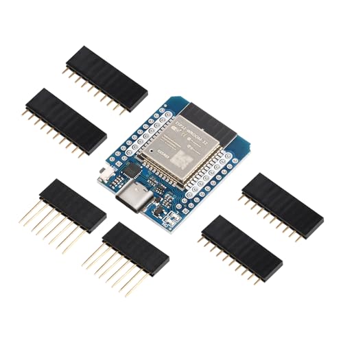Fastsaw Placa de módulo ESP32 NodeMCU ESP32-WROOM-32 CH9102, placa de desenvolvimento Wi-Fi Bluetooth com interface tipo C