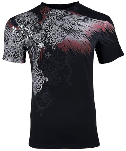 Xtreme Couture by Affliction Men's T-Shirt Ensign Y2K M Black