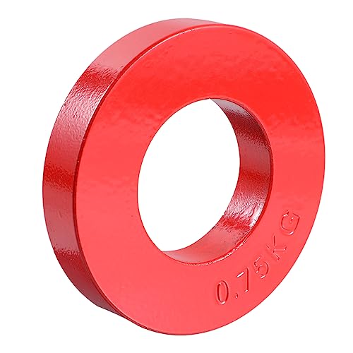 Toddmomy Paint Baking Plate Large Hole Foot Strength Training Plate Plate Weight Lifting Plates