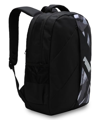 PUMA Derby Backpack IND- Black Castlerock, X, Puma Black-Castlero...