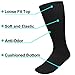 Falari 12-Pack Crew Length Diabetic and Circulatory Non Binding Physicians Approved Socks 13-15 Black