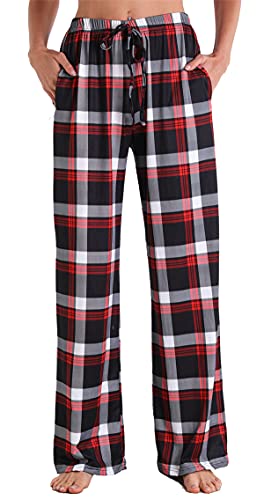 Image of X-Image Women Comfy Casual Pajama Pants with Pockets & Drawstring