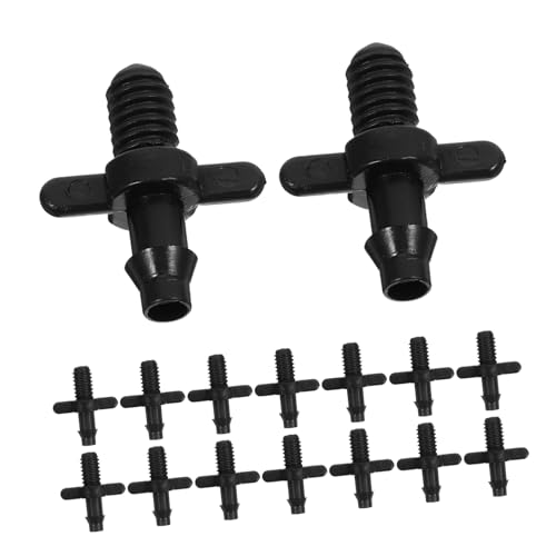 ifundom 100 Piezas Kit De Reparación De Manguera De Goteo Anillo De Junta De Manguera De Agua Válvula De Manguera Lavadora De Manguera De Jardín Enchufe del De Riego Black Páginas