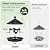 Kingsyard 4.5-Cups Large Metal Bird Feeders for Outdoors Hanging with 8 Ports, Tube Bird Feeder with Seed Tray, Weatherproof Chew Proof Roof for Cardinal Finch, Black