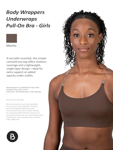 Body Wrappers Girls Pull-on Bra Style 02612