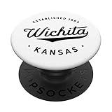 Photo Gallery classico retro vintage wichita kansas 1864 usa regalo popsockets popgrip intercambiabile Photo Gallery classico retro vintage wichita kansas 1864 usa regalo popsockets popgrip intercambiabile