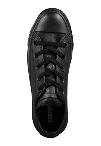 Converse Mandrini 135253C AS Ox in Pelle Nera Monocromatico Nero, Taglia:36.5