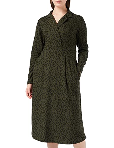 Joe Browns Women's Animal Print Casual Night Out Dress, Green, 12