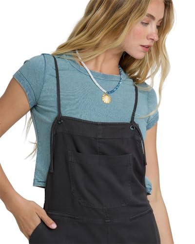 Image of Billabong Women's Wild Pursuit Cotton Twill Blend Romper