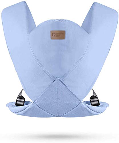 YZ Babytrage-Rucksäcke Ergonomischer weicher, atmungsaktiver Babytragekomfort für alle Jahreszeiten Neugeborene, Säuglinge und Kleinkinder,Blau