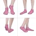 Whitepink Polka Dots Breathable Ankle Socks 1 Pairs Fashion Athletic Low Cut Sock 3.7 × 7.9 Inches