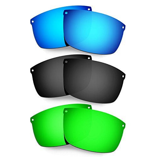 Verres Oakley Carbon Blade lentilles de remplacement solaires - Lot de 3 paires