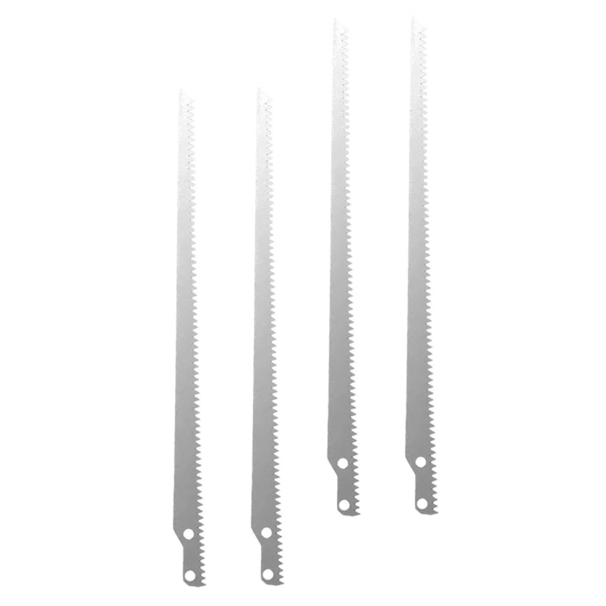 Toyvian 5 Ensembles Scie À Bois Scie Alternative À Chantourner Pliable À Main Portative Pliante Sauteuse Lames Portables À Perche Silver Acier 4 Pièces * 5