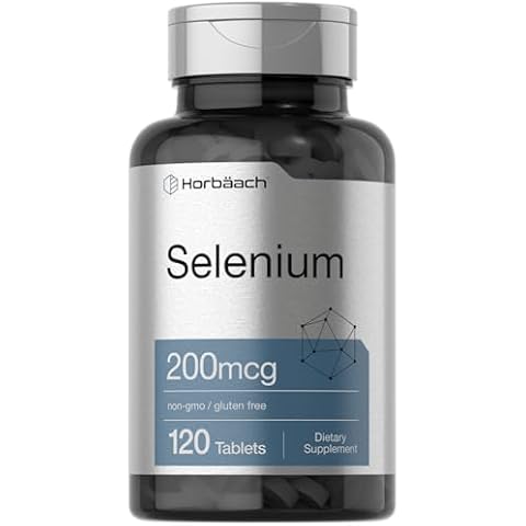 Horbäach Selenium 200mcg Tablets Cover