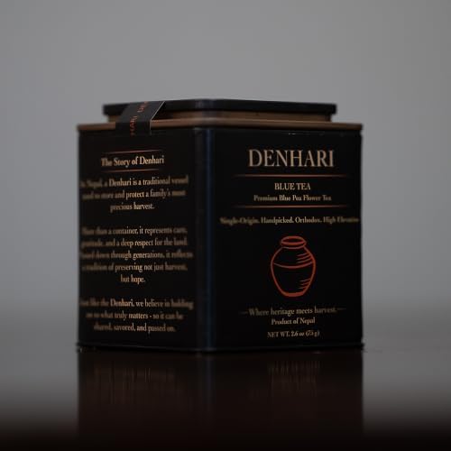 DENHARI BLUE TEA Premium Blue Pea Flower Tea - 2