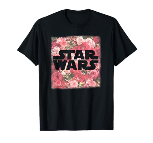T-shirt Star Wars avec logo à roses roses le cadeau parfait pour elle