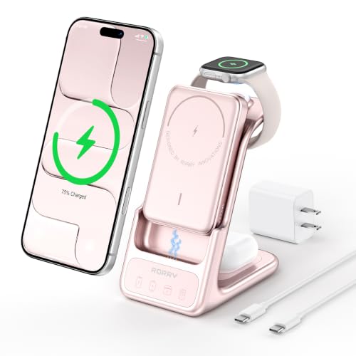 3-in-1 Charging Station with Power Bank