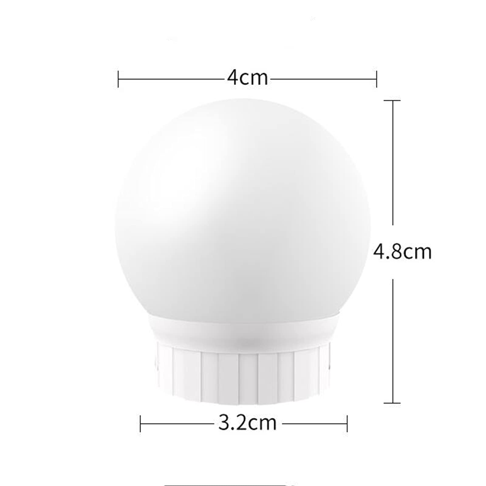 Miroir Den Lampes Miroir de Maquillage Lumière Led Vanité Lumières Gradation Vanité Coiffeuse Lampe Ampoule Usb Maquillage Miroir Applique Murale Avec 10 Ampoules Dimmable Applique Murale