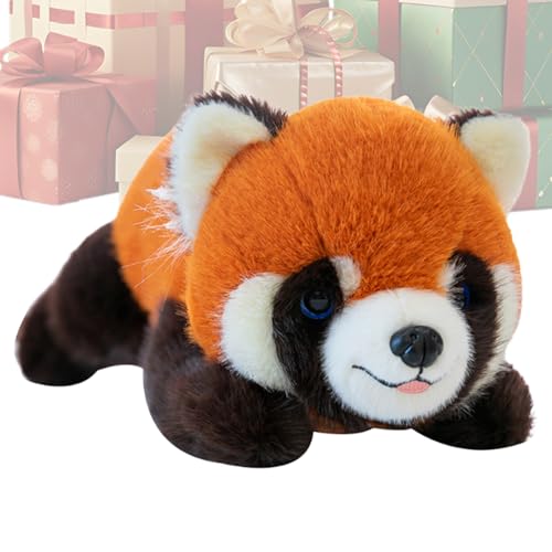 Peluche Panda Red - Juguete suave y reconfortante de 40 cm, adorable acompañamiento de peluche | para, adolescentes, adultos, coleccionistas, hora de juego, dormitorio, dormitorio, dormitorio,