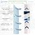 Flotronix 5 Micron 20 x 4.5 Whole House Sediment Filter Cartridge 20 inch Water Filter Replacement Compatible with DGD-5005-20, FP25B, AP810-2, SDC-45-2005 (4)