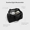 Away Featherlight Weekender Bag, 44L Carry On Travel Duffel with Laptop Sleeve and Shoe Compartment, Jet Black