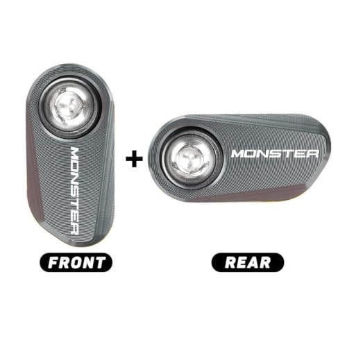 Cubierta de sensor ABS delantera roja para Ducati Monster 821 937 950 3
