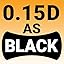 0.15 D (5th Gen Ellipse - Black)