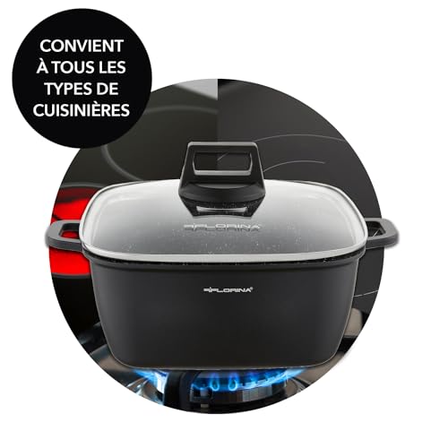 Cocotte rectangulaire 28cm induction pour de grands repas de famille - 4