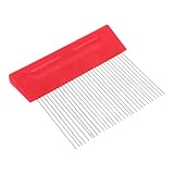 TOVINANNA Raschietto per Texture Murali e Pettine Artistico in Acciaio Inossidabile, Utensile per Pittura a Olio e Decorazione Fai da Te su Pareti, Pavimenti e Superfici Artistiche