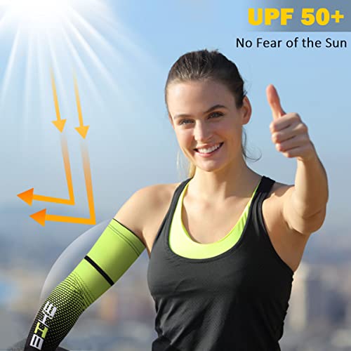 Beister Uv Sun Protection Cooling Compression Sleeves Arm Sleeves Men Women Cycling #TOP2