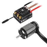 XC E5690 Motor & E6Pro Sensored Brushless ESC Combo for RC Car,3-8S Lipo 300A Continuous Current,Supprot APP Control,Applicable to:1/5 Truck(Light Load),1/6 Short Course Truck Monster