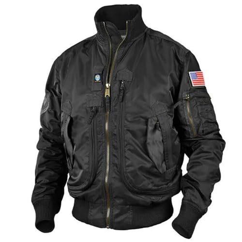 Men's Bomber Jackets Lightweight Windbreaker Flight Jackets Sportswear Jacket Casual Active Coat Outwear