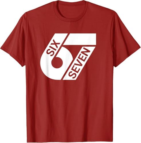 iNexTech Six Seven Meme Funny T-Shirt (X-Small,Black) : Amazon.ca