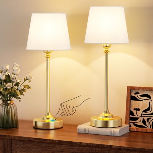 PreeOtti Messing Touch Tischlampe 2er Set