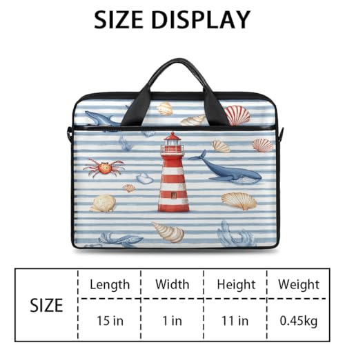 Bolso Maletín para Laptop 15 Pulgadas con Correa Ajustable miniatura 2