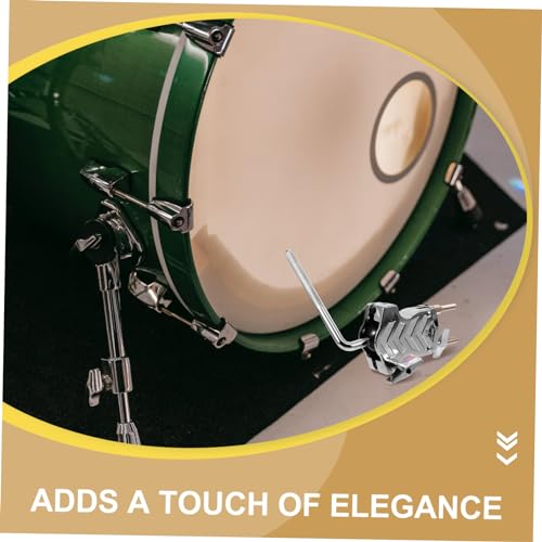 Abrazadera para cowbell Abaodam, soporte versátil para instrumentos de percusión, ideal para baterías y jazz miniatura 4