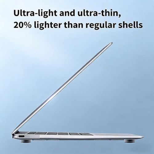 Image of Saco MacBook Neo Case 13 inch 2026 (A18 Pro, Model A3404), 1:1 Precision Fit | Official Matte Clear | Matte Hard Shell Cover, Scratch & Fingerprint Resistant for New MacBook Neo 13 inch Case
