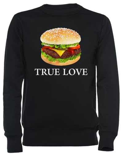 Sweat-Shirt Noir True Love Unisexe inspiré par Seth Cohen dans The Oc