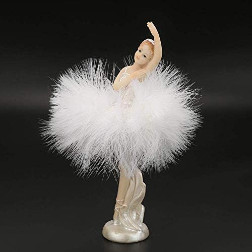 8.7 in Ballet Dancer Cake Topper Statue Dancing Ballet Girls Figurine Dancing Ballerina Figurine Mini Decporation Figurine Ornaments Gift for Home Office Desk Decor(#3)