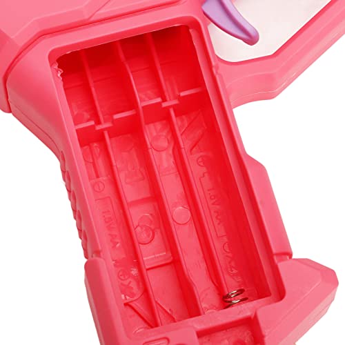 Máquina de Bolhas de Sabão, Poderosa Máquina de Sopro de Bolhas Ao Ar Livre (Rosa)