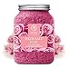 Rose Bath Salts 46 Oz - Natural Rosewood Oil & Rose Extract - Best for Relaxing - Good Sleep - Beauty - Bathing - Body Care - Wellness - Relax - Aromatherapy - Spa